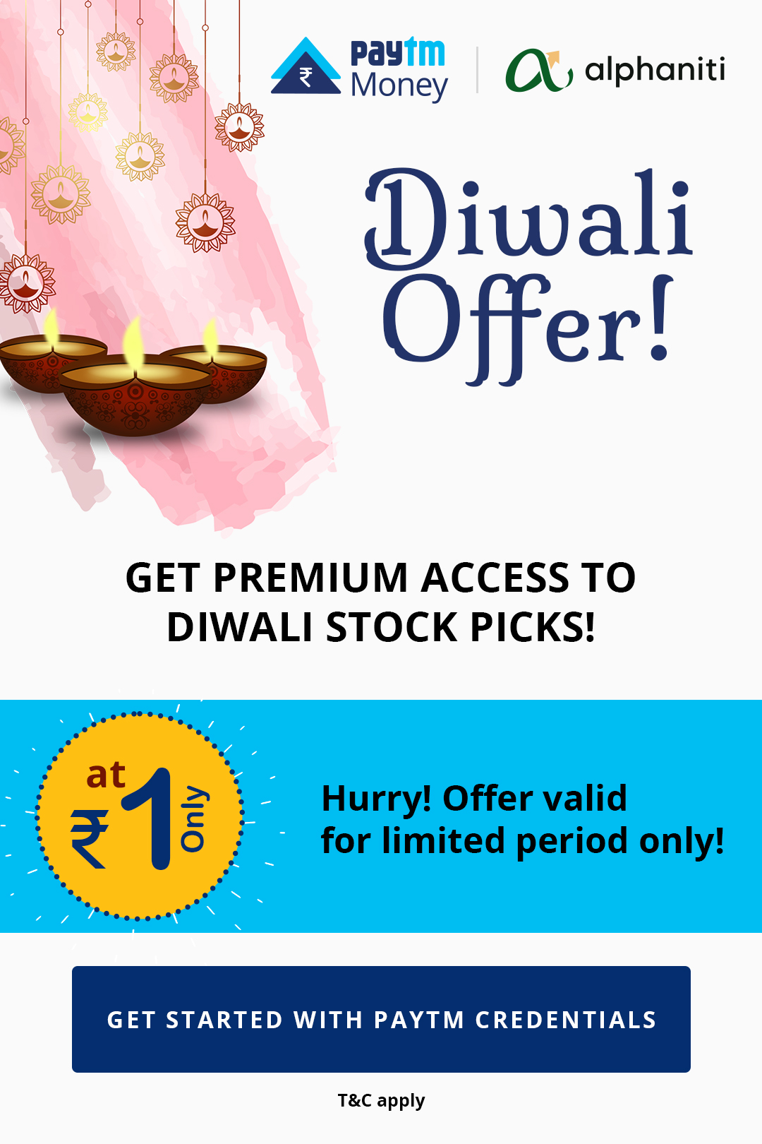 Introductory Offer. Get Xpress Plan at just Rs.1
